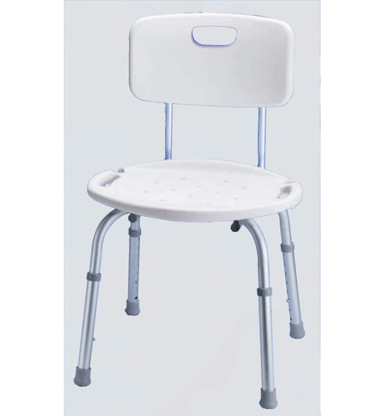 Carex Bath and Shower Seat with Adjustable Back Wayfair Canada